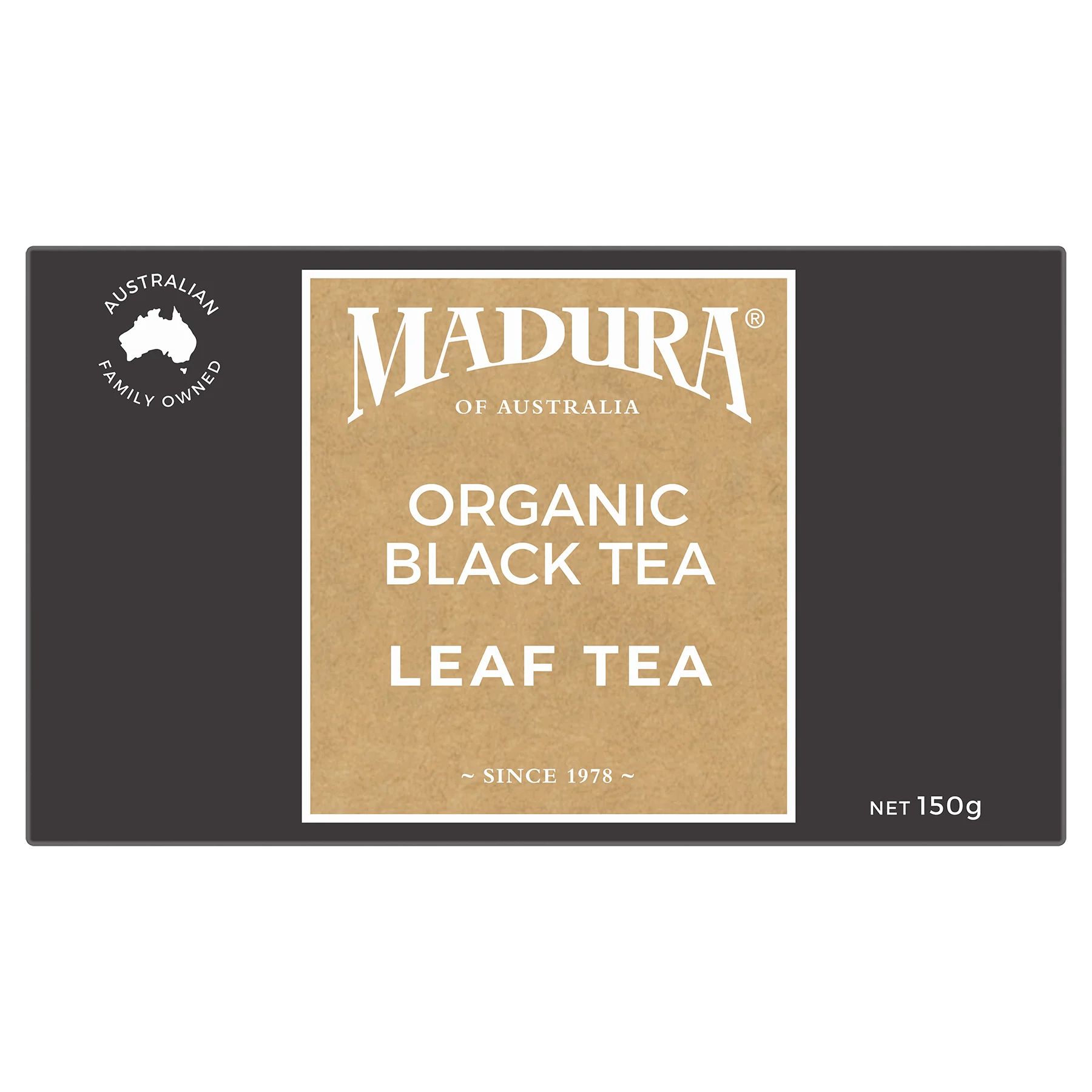 Organic Black 150g Leaf Tea - Madura Tea