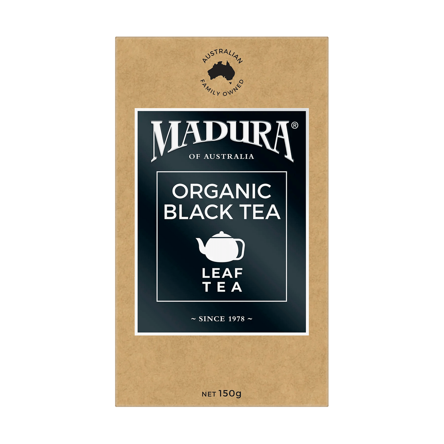 Organic Black 150g Leaf Tea - Madura Tea