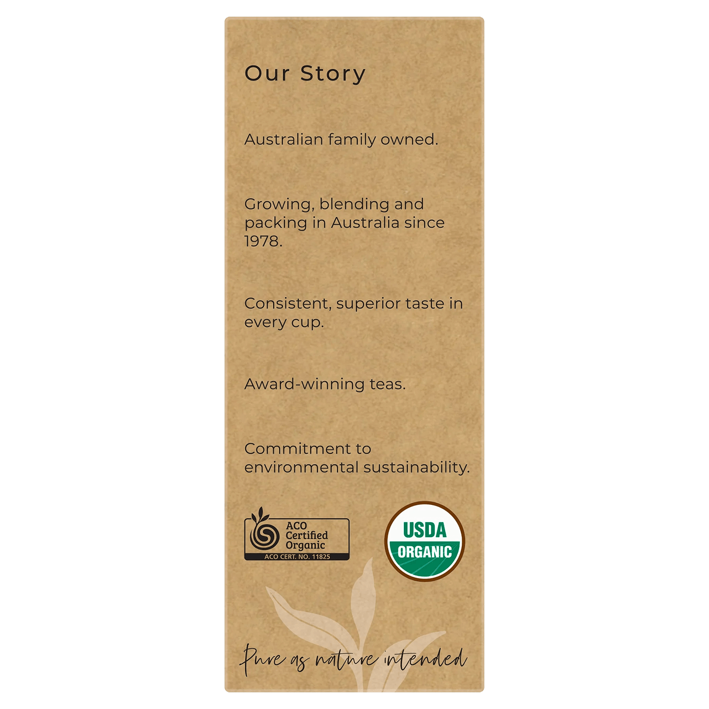 Organic Black Tea 50 Tea Bags - Madura Tea