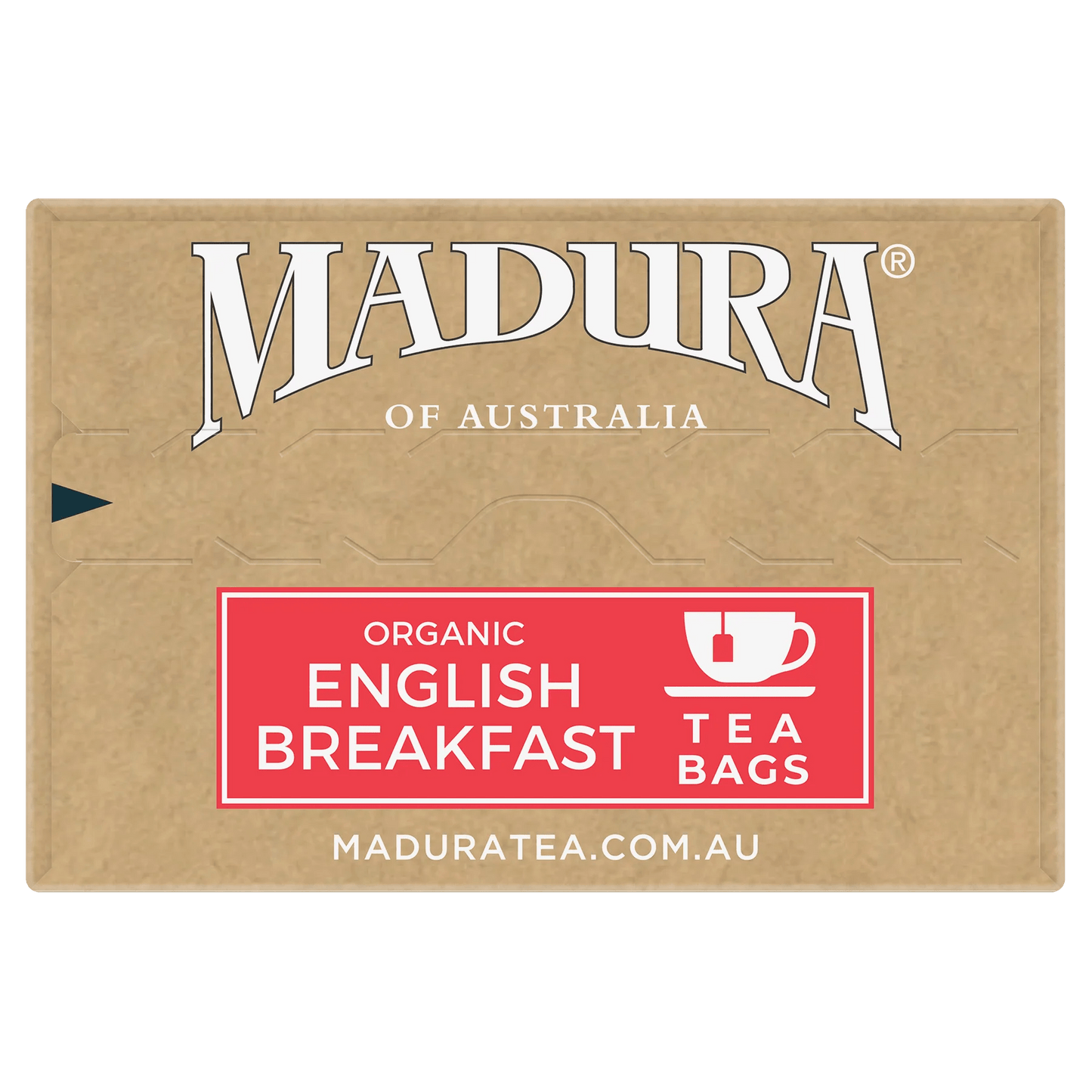 Organic English Breakfast 50 Tea Bags - Madura Tea