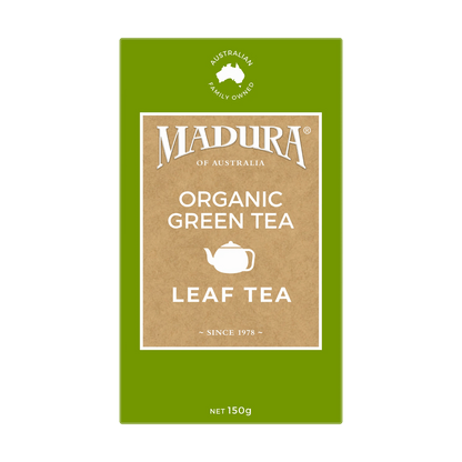 Organic Green 150g Leaf Tea - Madura Tea