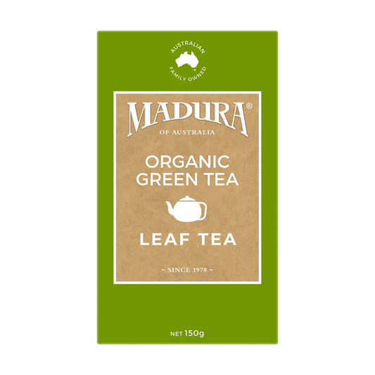 Organic Green 150g Leaf Tea - Madura Tea