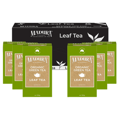 Organic Green 150g Leaf Tea - Madura Tea