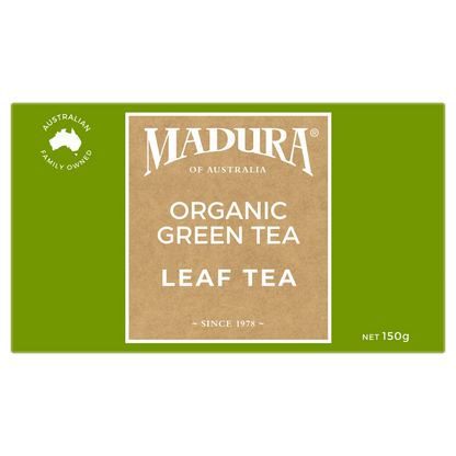 Organic Green 150g Leaf Tea - Madura Tea