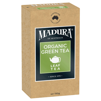 Organic Green 150g Leaf Tea - Madura Tea