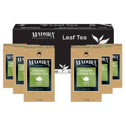 Organic Green 150g Leaf Tea - Madura Tea