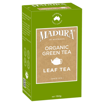 Organic Green 150g Leaf Tea - Madura Tea