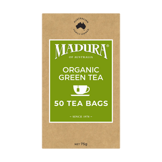 Organic Green 50 Tea Bags - Madura Tea