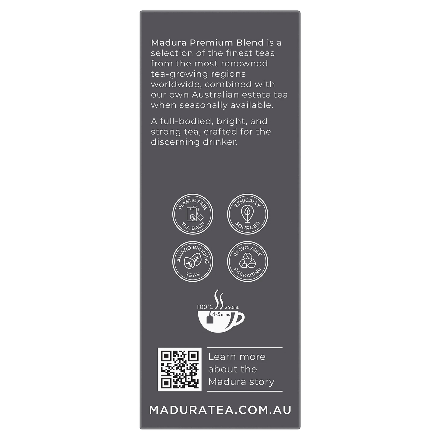 Premium Blend 100 Tea Bags - Madura Tea