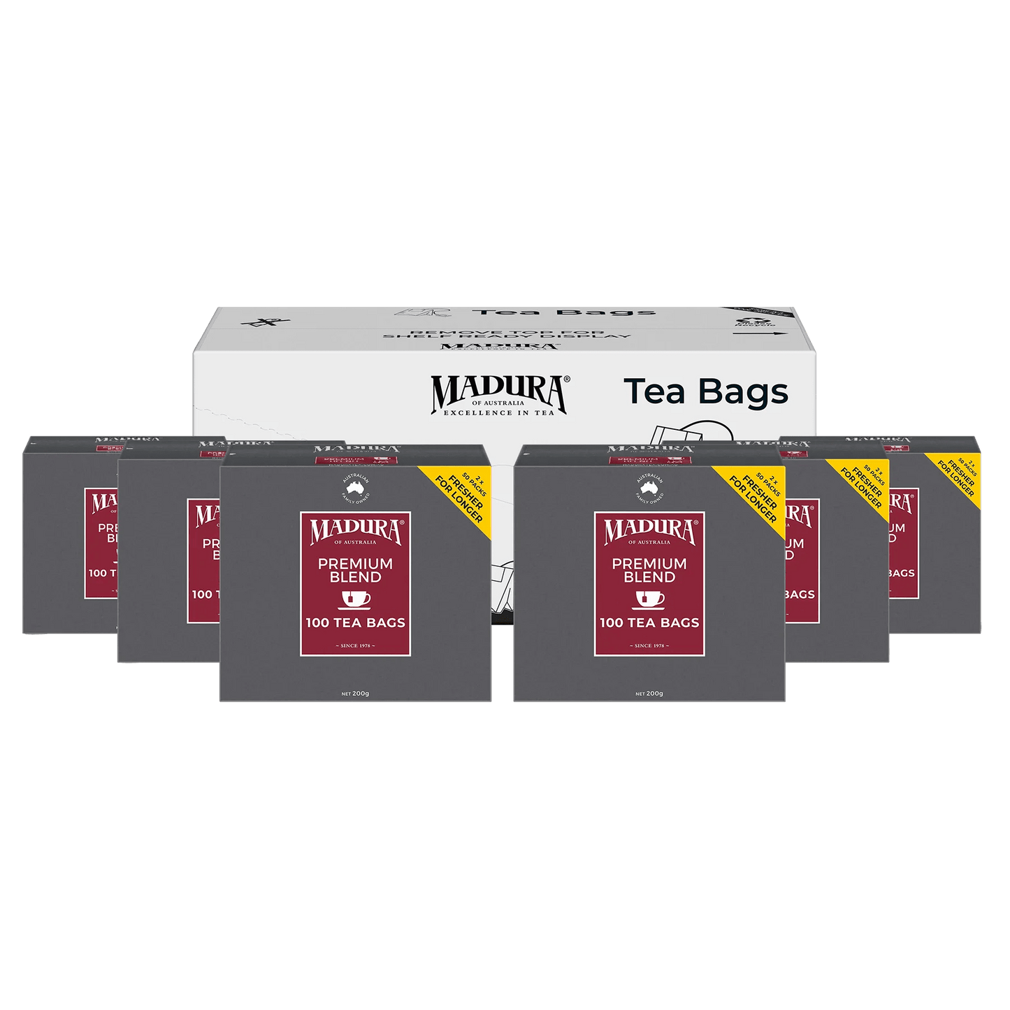Premium Blend 100 Tea Bags - Madura Tea