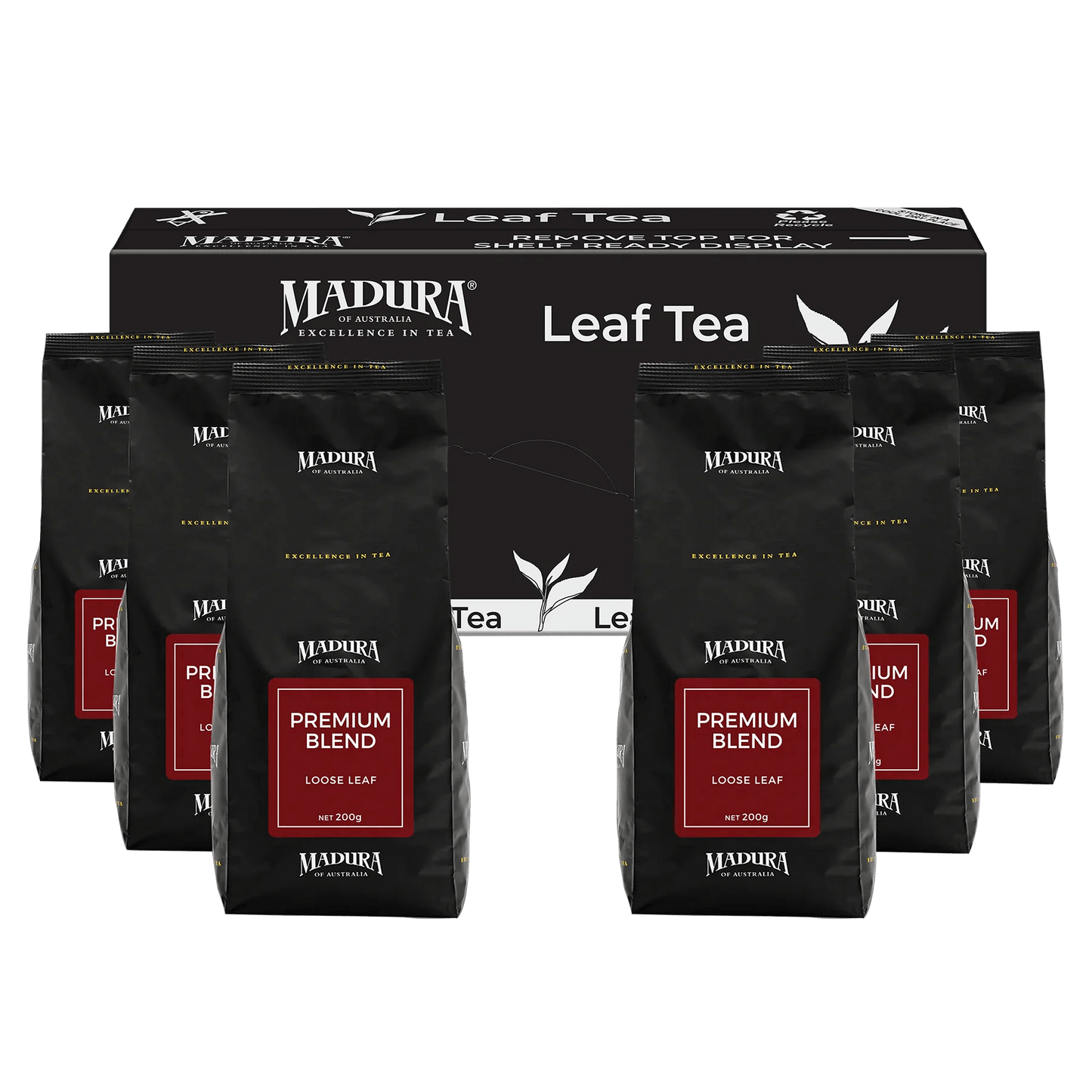 Premium Blend 200g Leaf Tea Refill Pouch - Madura Tea