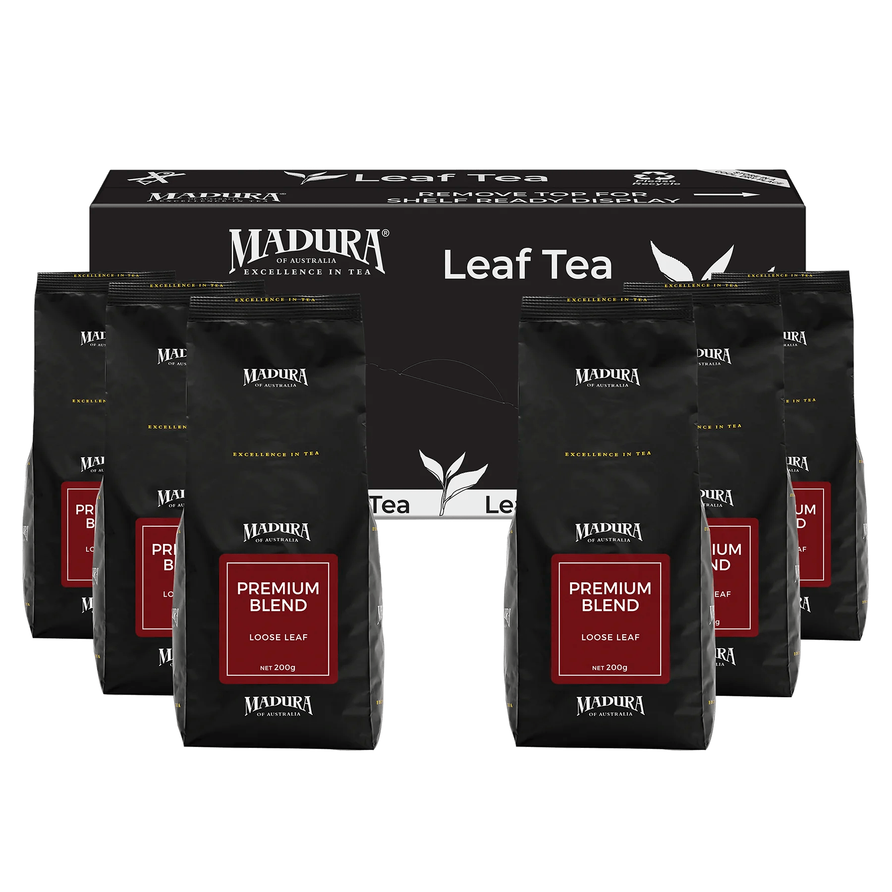 Premium Blend 200g Leaf Tea Refill Pouch - Madura Tea