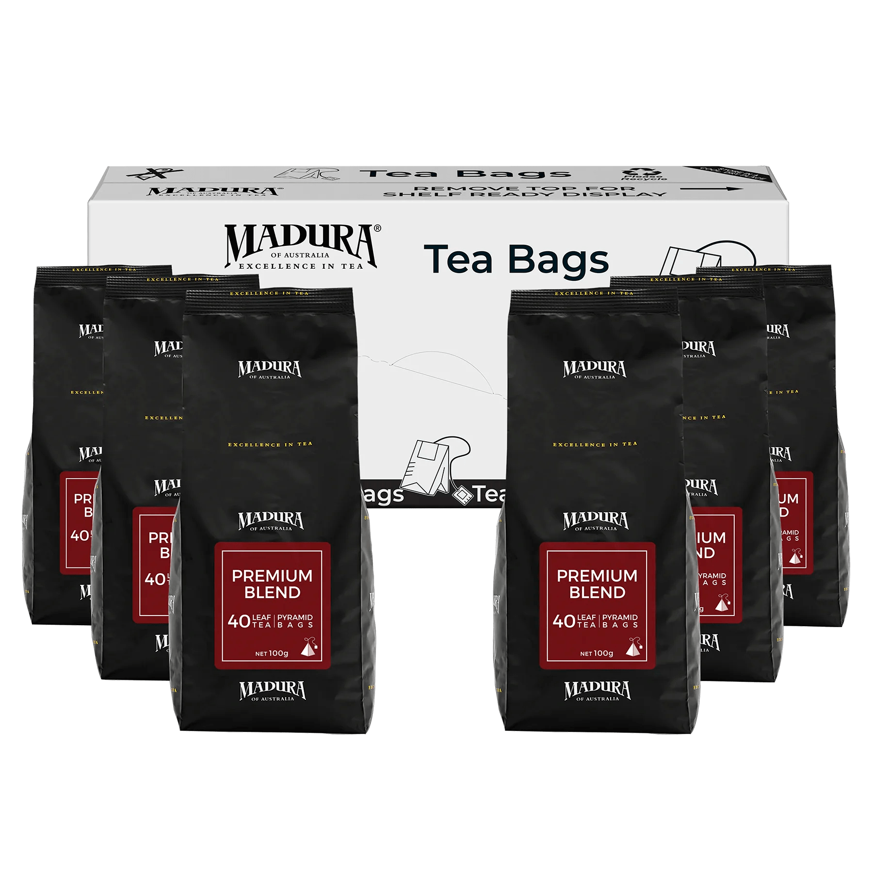 Premium Blend 40 Leaf Infusers Refill Pouch - Madura Tea
