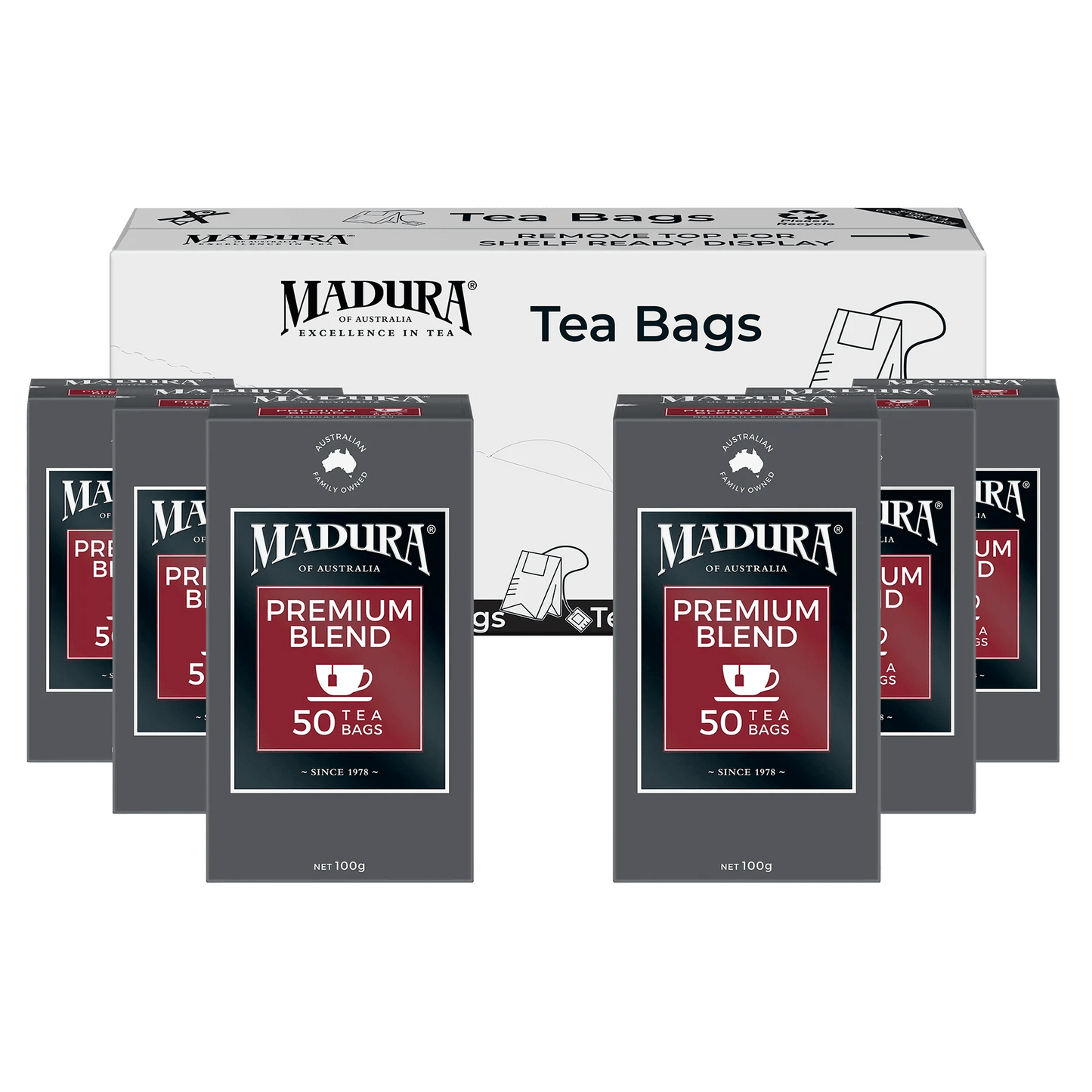 Premium Blend 50 Tea Bags - Madura Tea