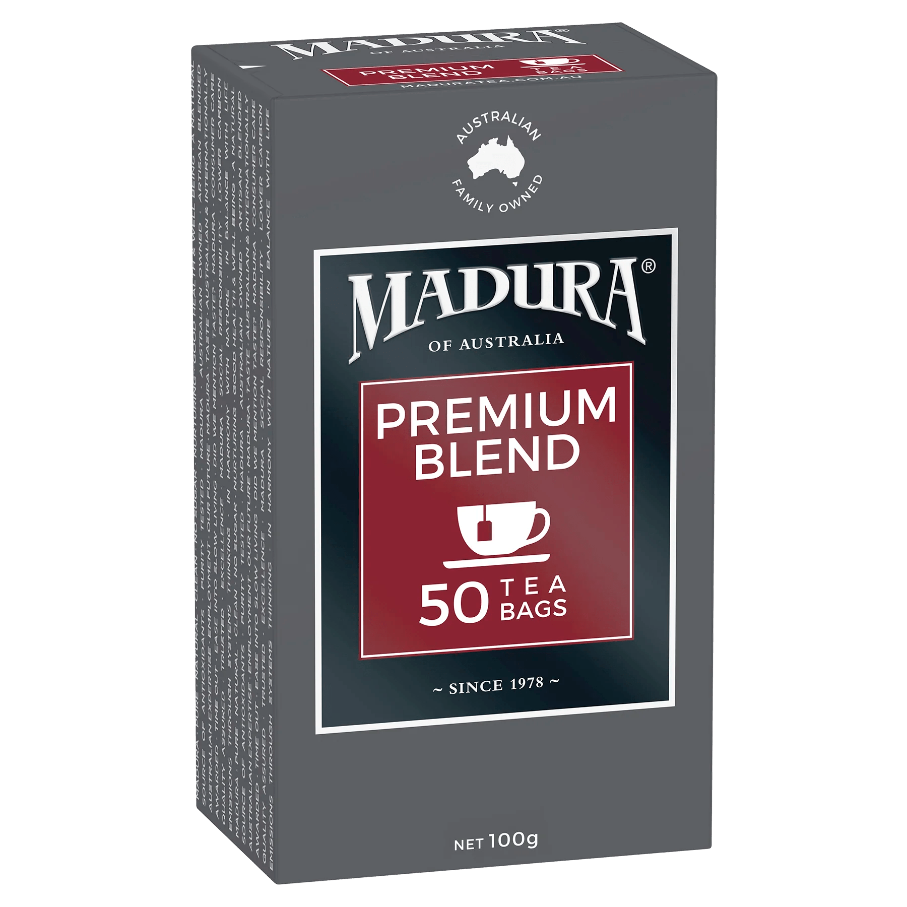 Premium Blend 50 Tea Bags - Madura Tea