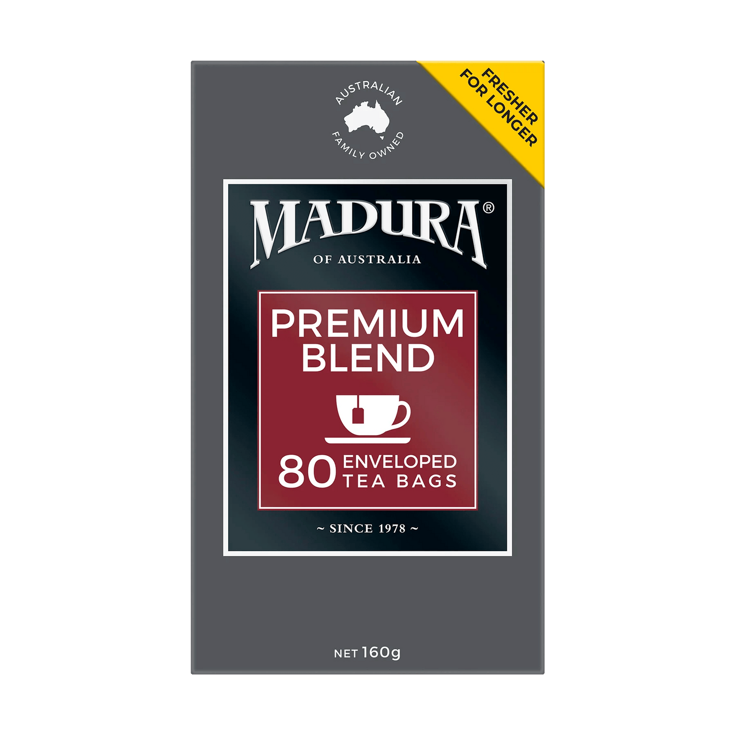 Premium Blend 80 Enveloped Tea Bags - Madura Tea