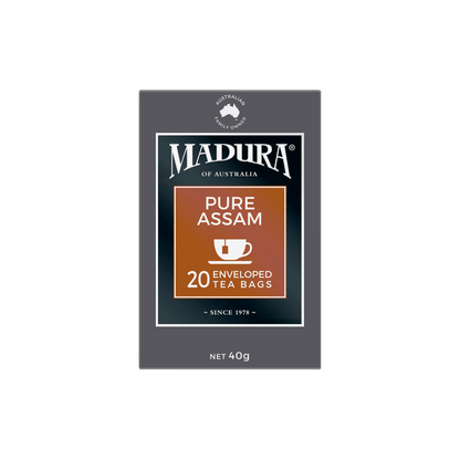 Pure Assam 20 Enveloped Tea Bags - Madura Tea