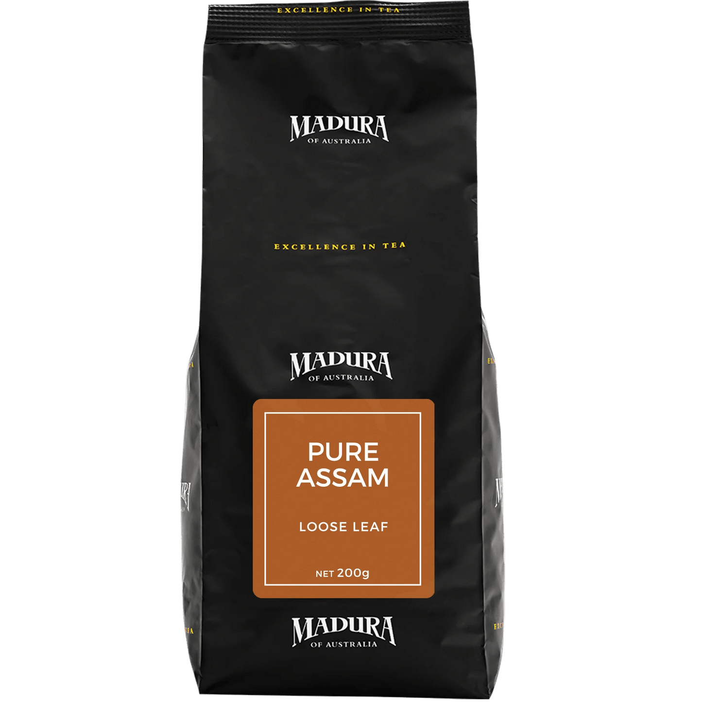 Pure Assam 200g Leaf Tea Refill Pouch - Madura Tea