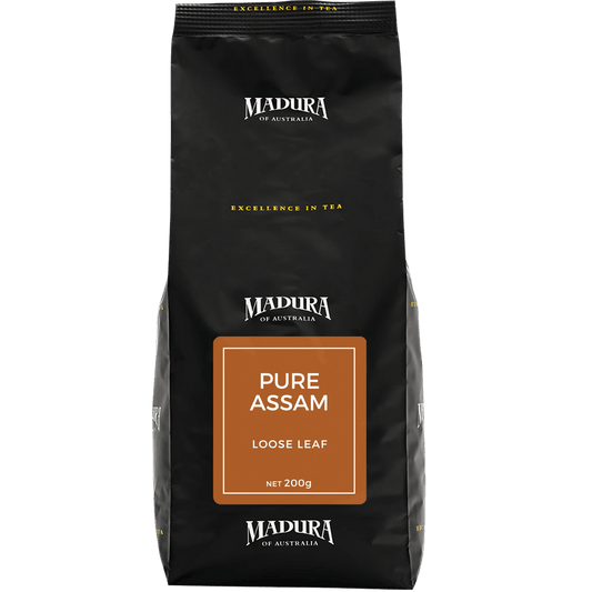 Pure Assam 200g Leaf Tea Refill Pouch - Madura Tea