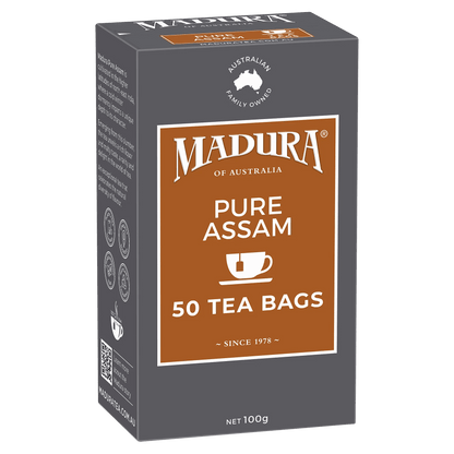 Pure Assam 50 Tea Bags - Madura Tea