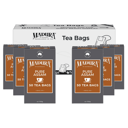 Pure Assam 50 Tea Bags - Madura Tea