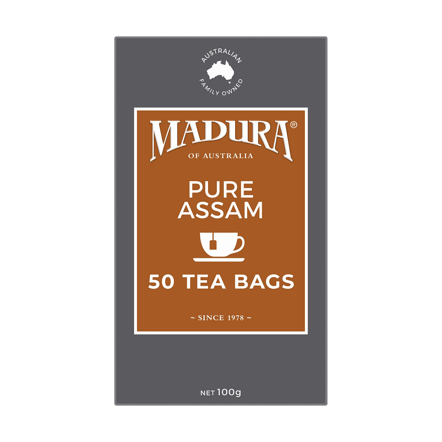 Pure Assam 50 Tea Bags - Madura Tea