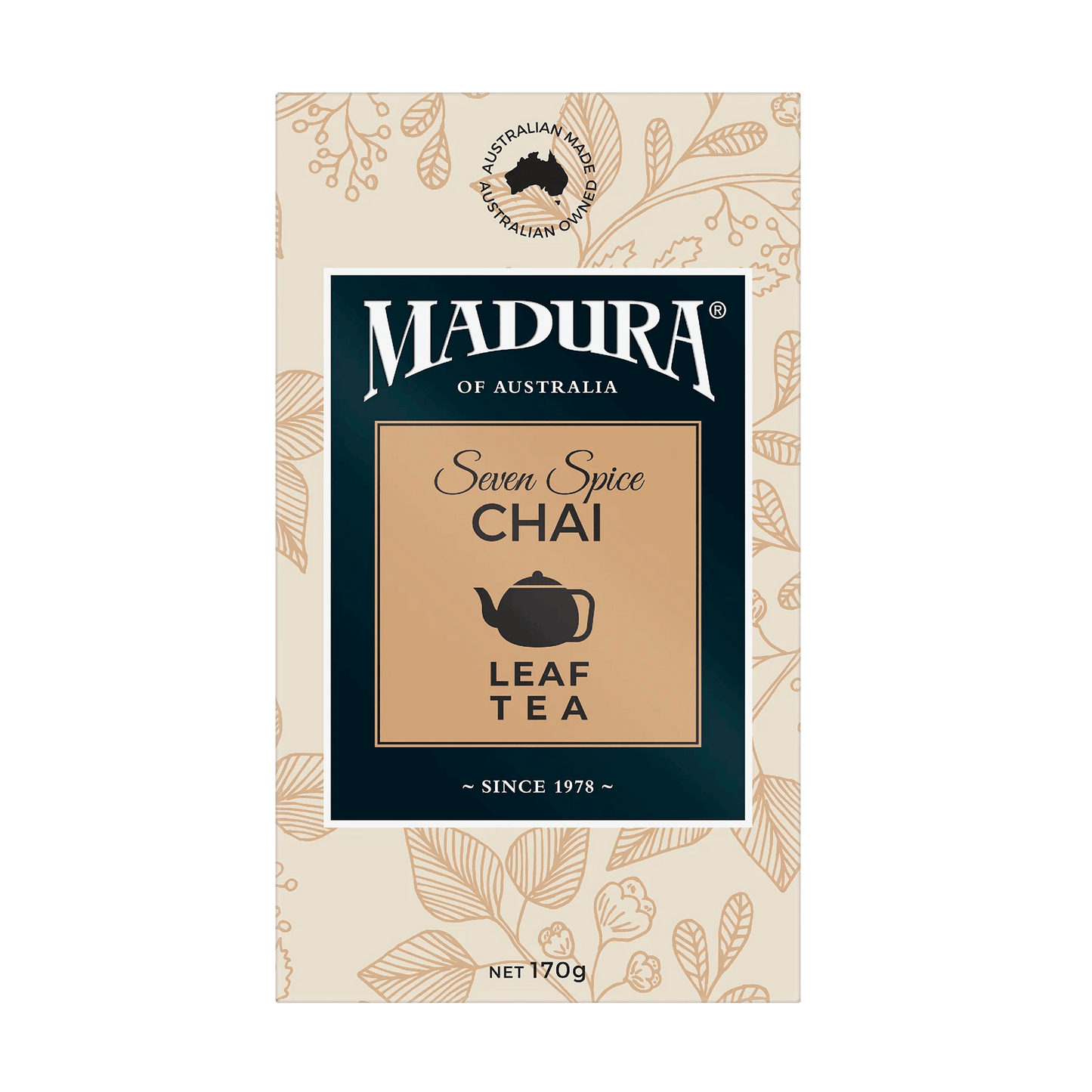 Seven Spice Chai 170g Leaf Tea - Madura Tea