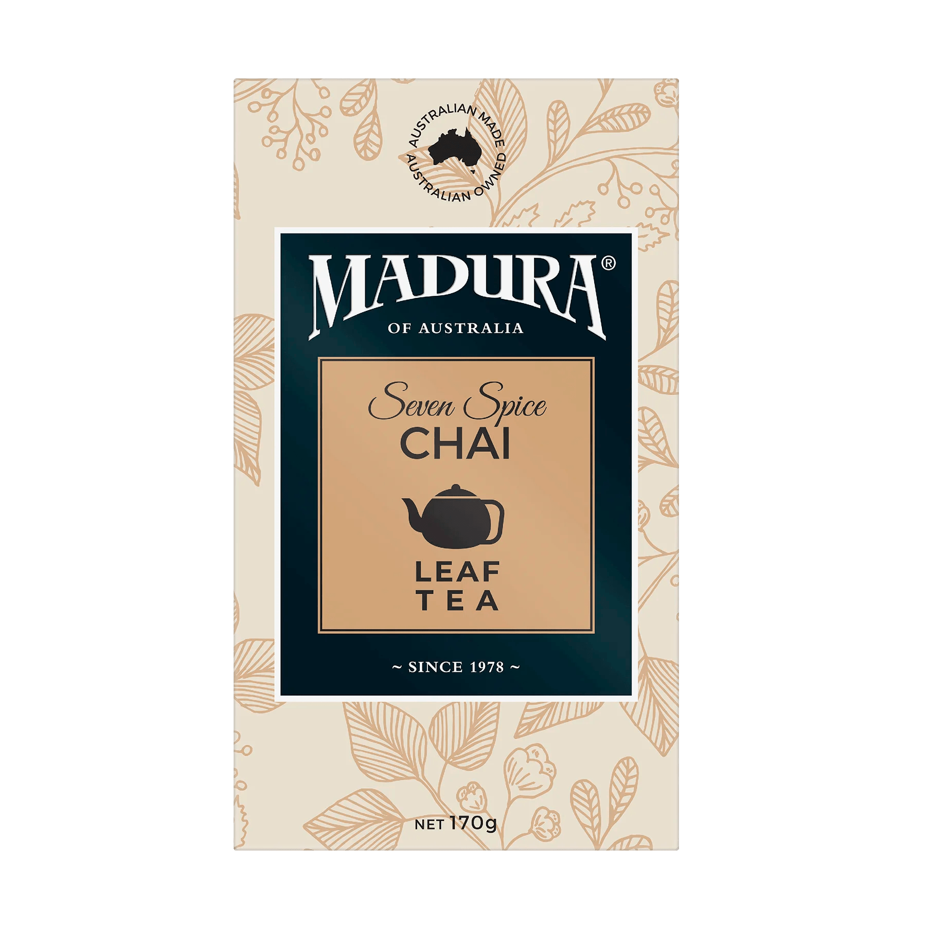 Seven Spice Chai 170g Leaf Tea - Madura Tea