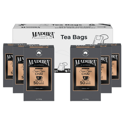 Seven Spice Chai 50 Tea Bags - Madura Tea