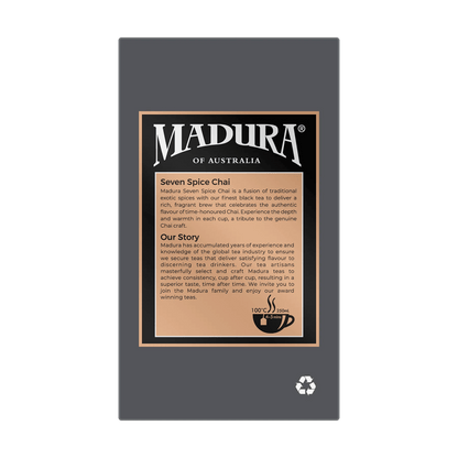 Seven Spice Chai 50 Tea Bags - Madura Tea