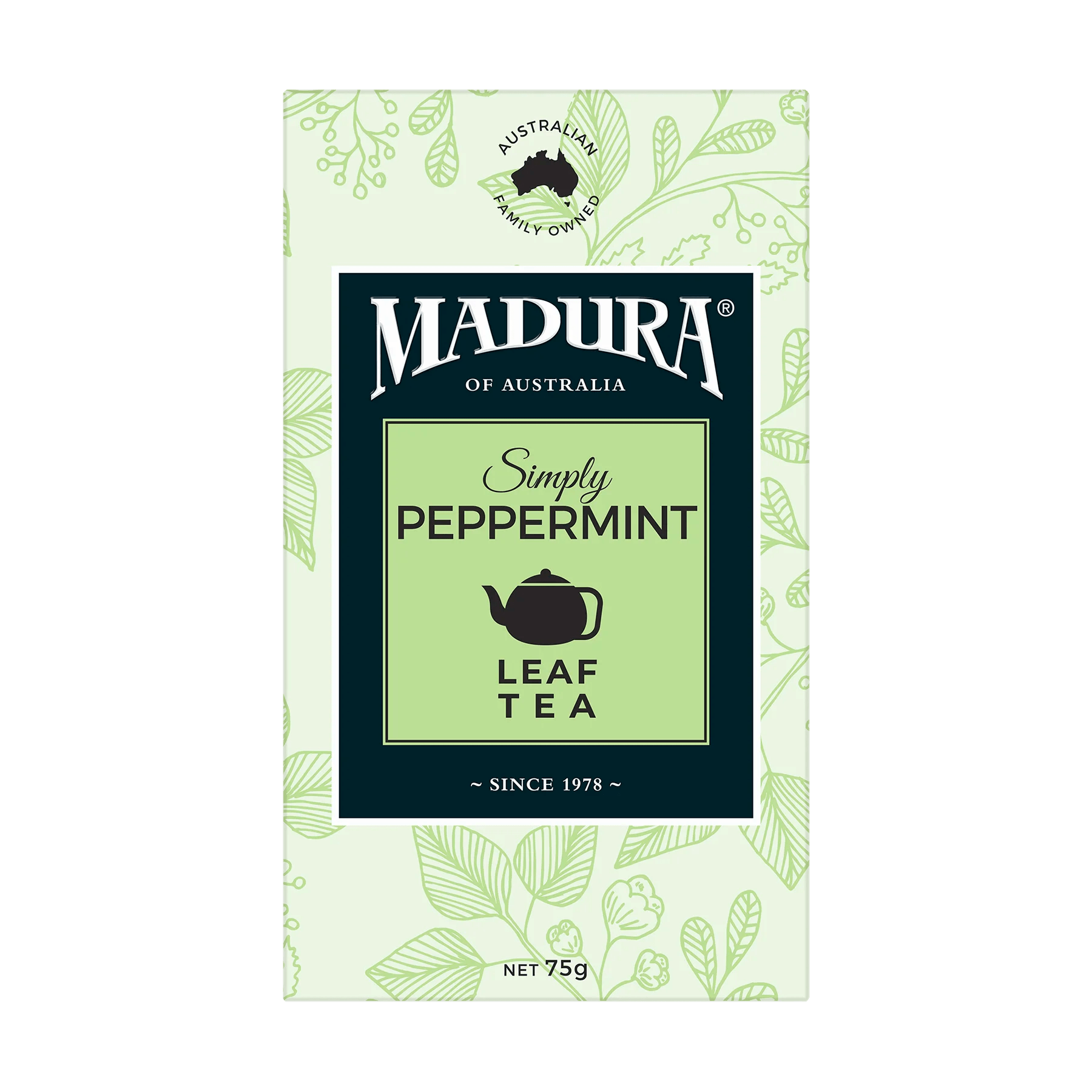 Simply Peppermint 75g Leaf Tea – Madura Tea