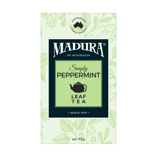 Simply Peppermint 75g Leaf Tea - Madura Tea