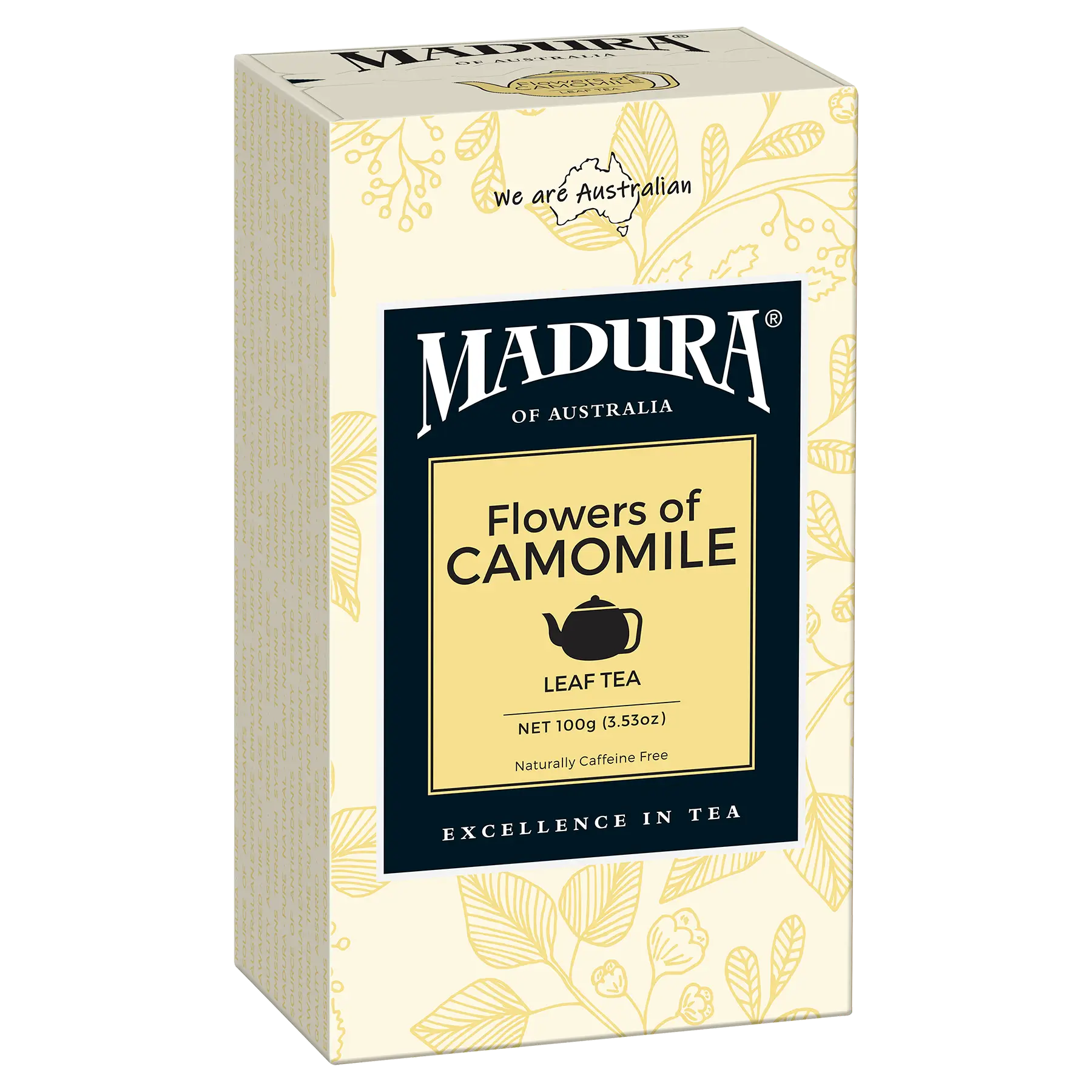 Whole Flowers of Camomile 100g Leaf Tea - Madura Tea