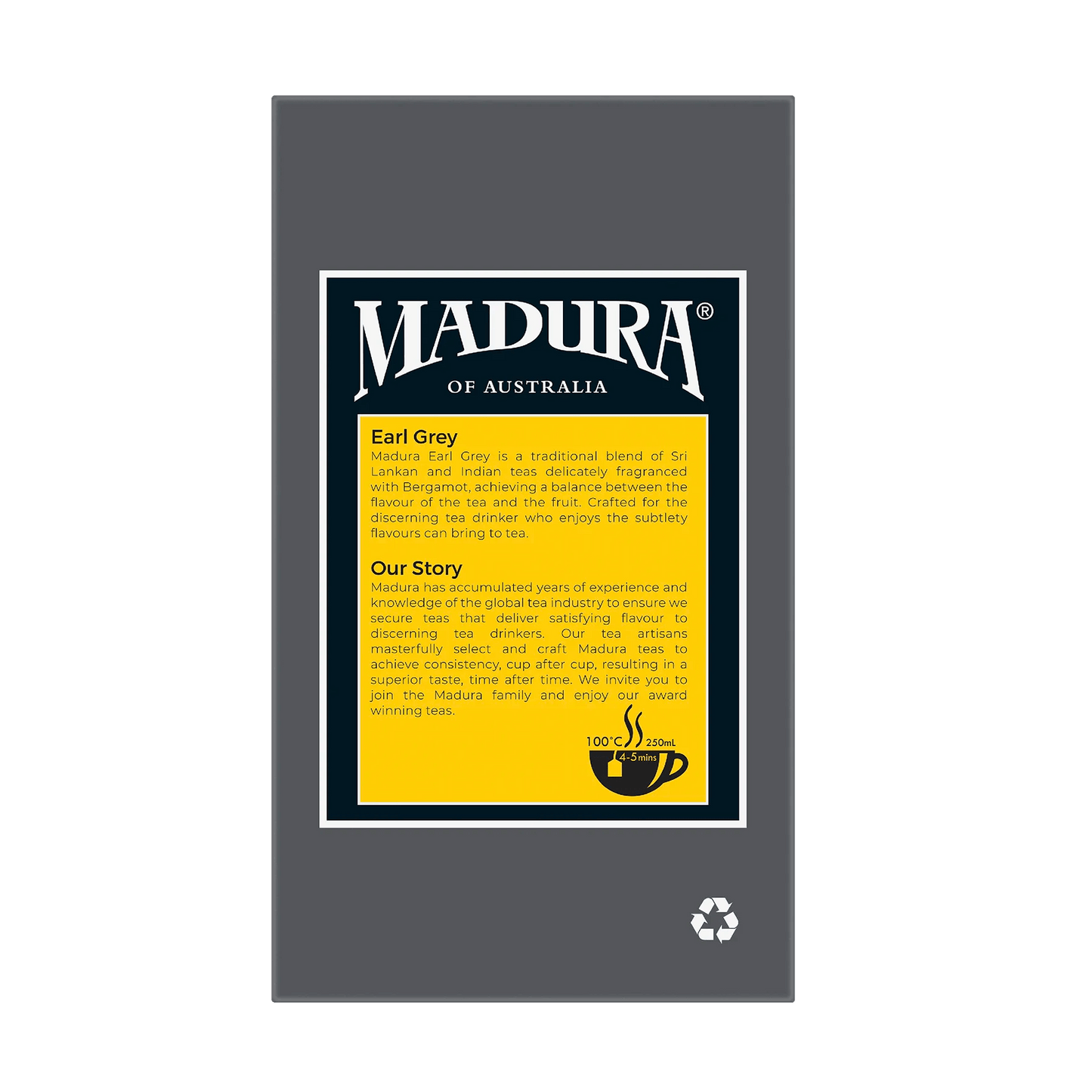 Earl Grey 50 Tea Bags - Madura Tea Estates