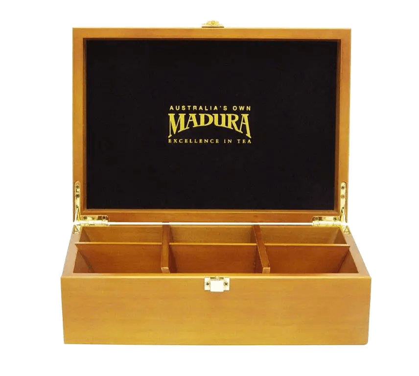 Empty Timber Tea Box – Madura Tea