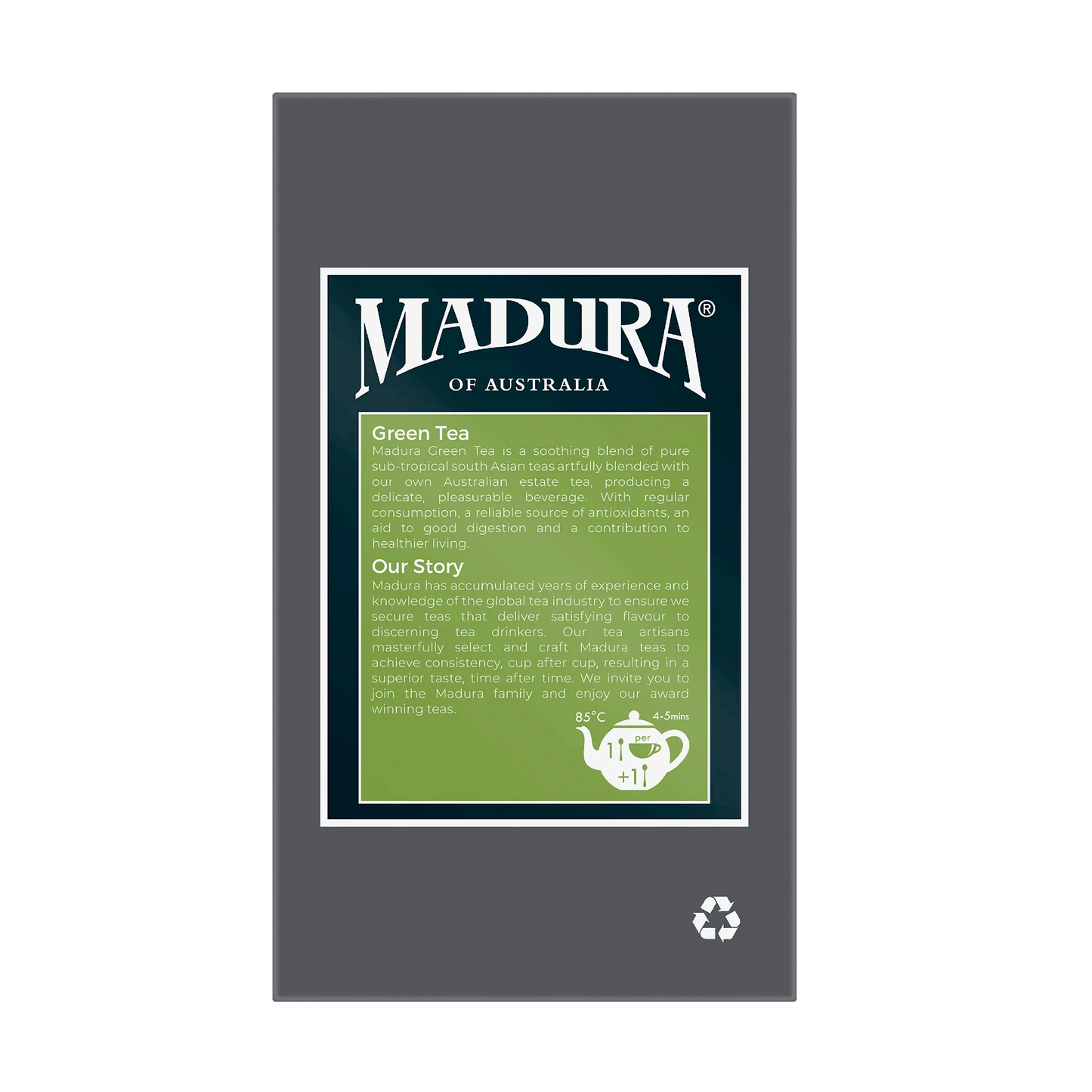 Green Tea 175g Leaf Tea - Madura Tea Estates
