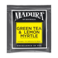 Green Tea & Australian Lemon Myrtle 20 Enveloped Tea Bags - Madura Tea Estates