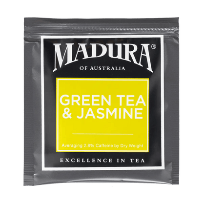 Green Tea & Jasmine 80 Enveloped Tea Bags - Madura Tea Estates