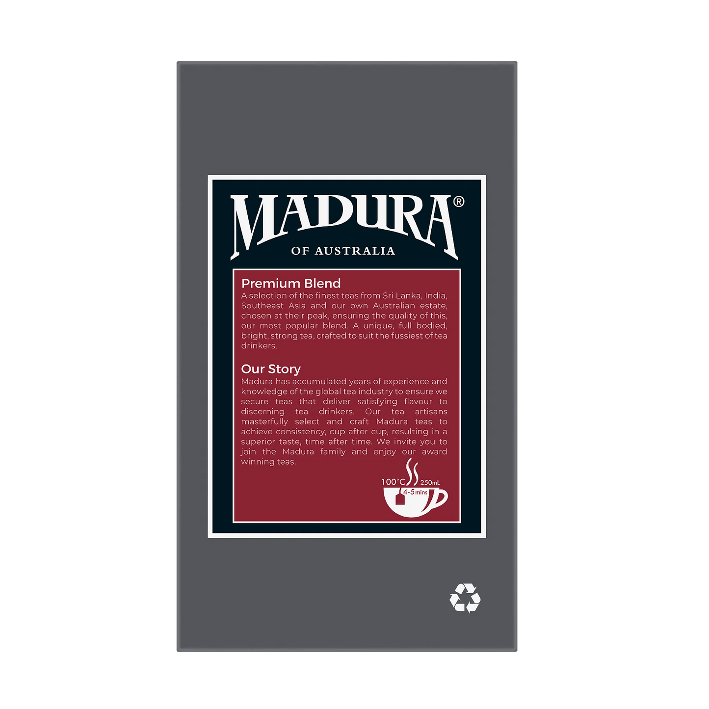 Premium Blend 50 Tea Bags - Madura Tea Estates
