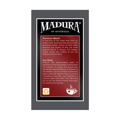 Premium Blend 80 Enveloped Tea Bags - Madura Tea Estates