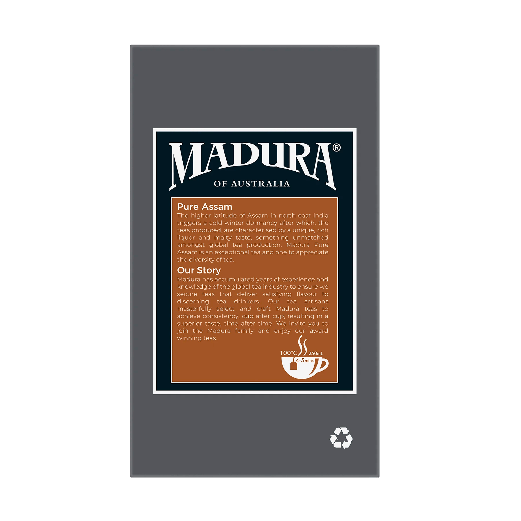 Pure Assam 50 Tea Bags - Madura Tea Estates