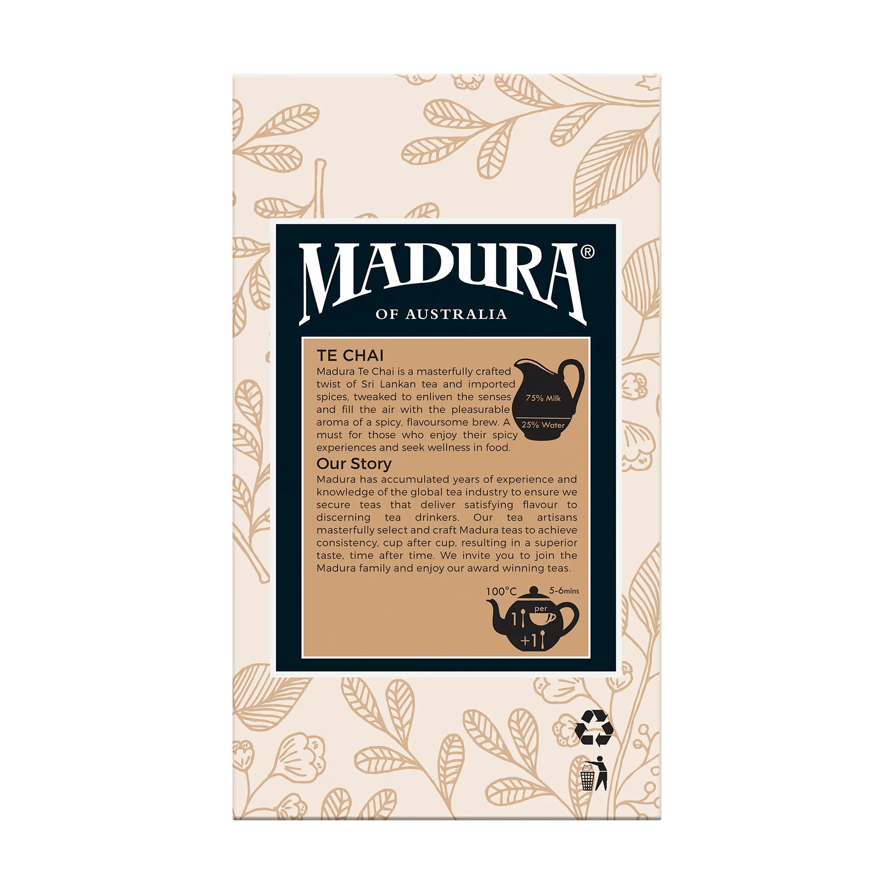 Te Chai 170g Leaf Tea - Madura Tea Estates