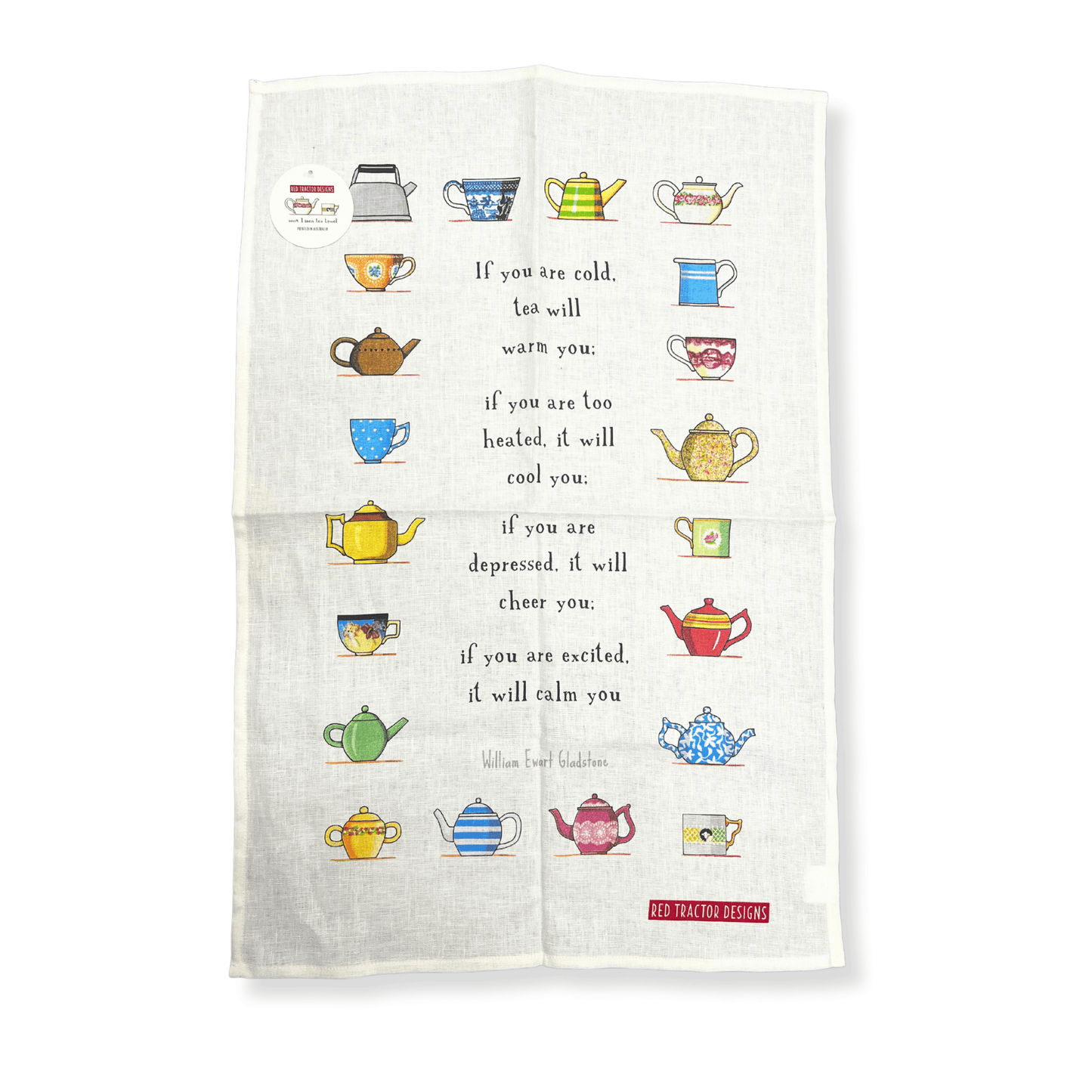 Tea Towel - Tea Will Warm You - Madura Tea