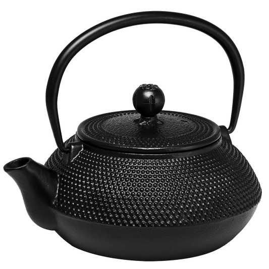Teapot - Avanti Hobnail Cast Iron 800mL - Black - Madura Tea Estates
